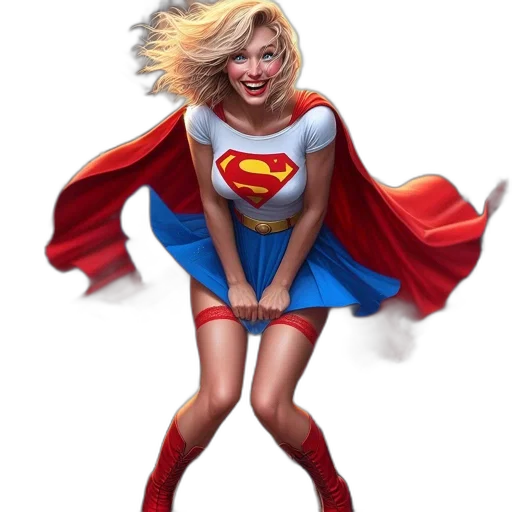 comic book art, concept art, cartoon, fantasy art transparent PNG cut-out