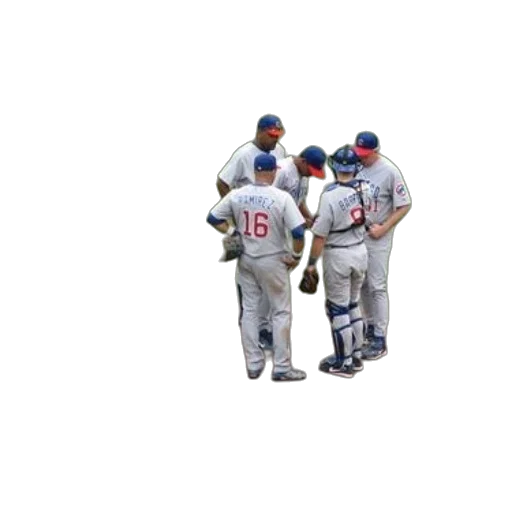 staff, group, baseball, players transparent PNG cut-out