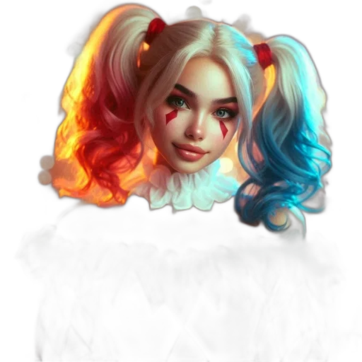 face, hair, fantasy art, concept art transparent PNG cut-out