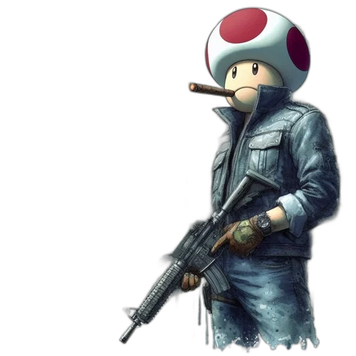 weapon, jacket, staff, concept art transparent PNG cut-out