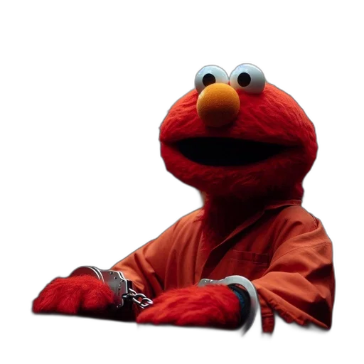 animal, staff, face, elmo transparent PNG cut-out