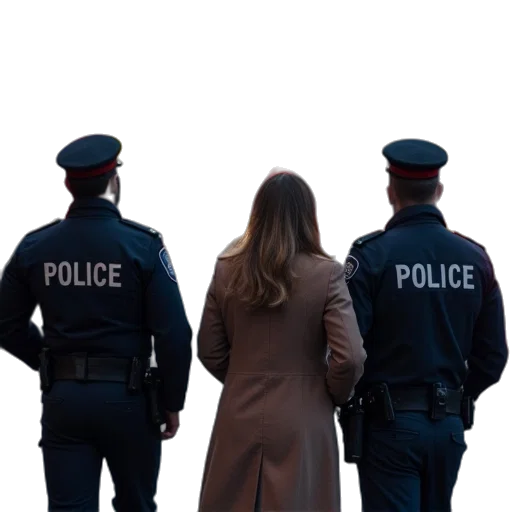 jacket, staff, dress, weapon transparent PNG cut-out