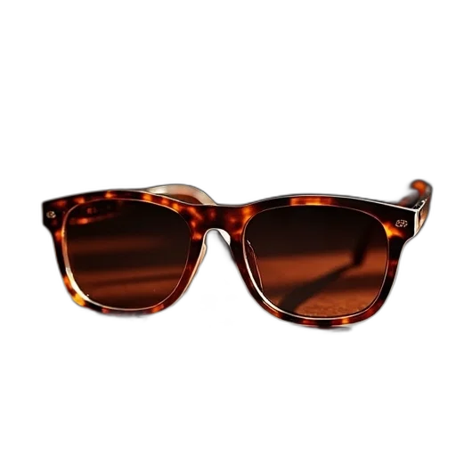 3d render, havana, glasses, dark transparent PNG cut-out