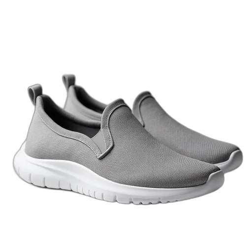 shoes, 3d render, monochrome, flexx transparent PNG cut-out