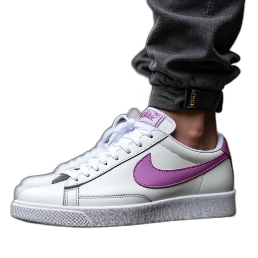 shoes, vaporwave, photorealistic, 3d render transparent PNG cut-out