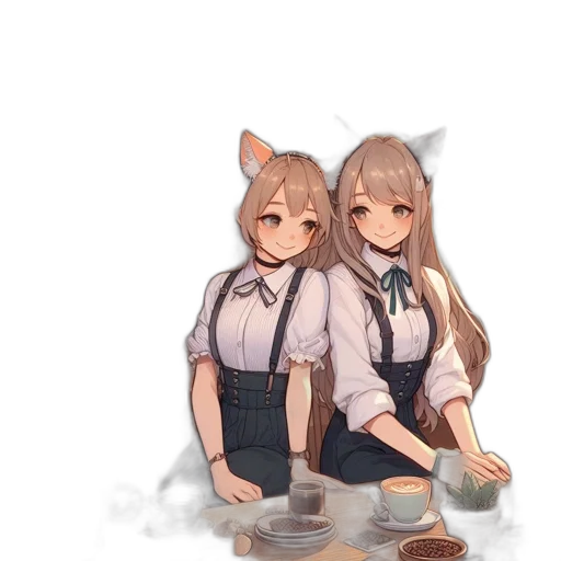 staff, food, anime, pixel art transparent PNG cut-out