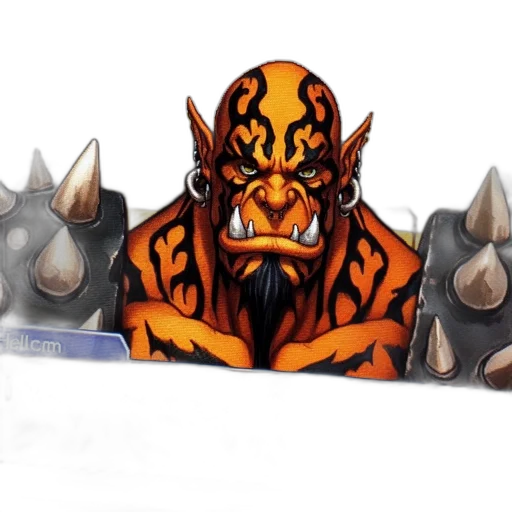 mask, crown, creature, concept art transparent PNG cut-out