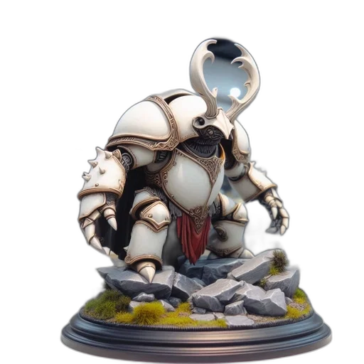 robot, jewelry, concept art, 3d render transparent PNG cut-out