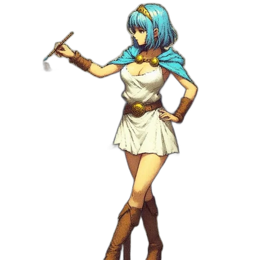 staff, weapon, sword, dress transparent PNG cut-out