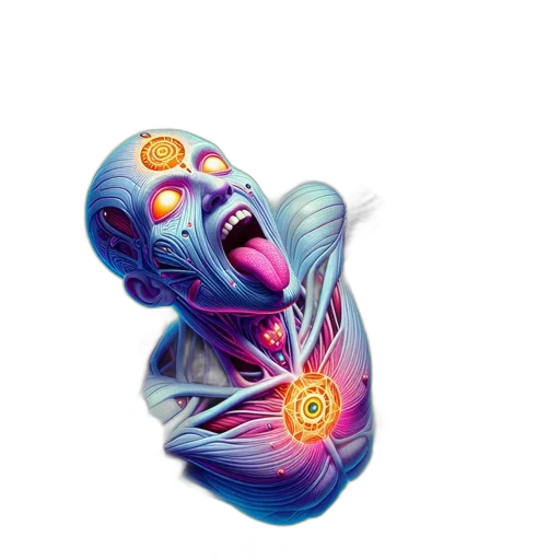 mask, flower, creature, jewelry transparent PNG cut-out