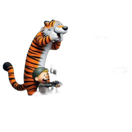 animal, robot, creature, staff transparent PNG cut-out