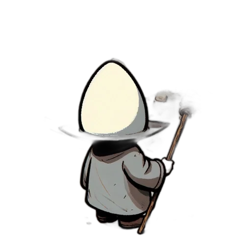 hat, staff, sword, weapon transparent PNG cut-out