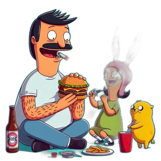 food, animal, concept art, cartoon transparent PNG cut-out