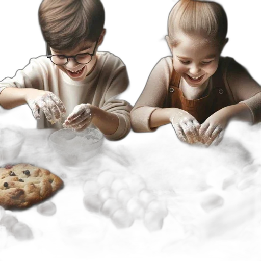 food, photorealistic, concept art, 3d render transparent PNG cut-out