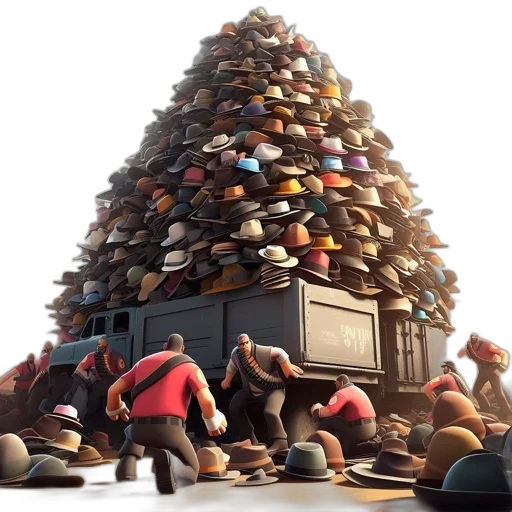 hat, building, furniture, food transparent PNG cut-out