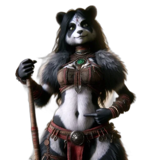 animal, staff, concept art, fantasy art transparent PNG cut-out