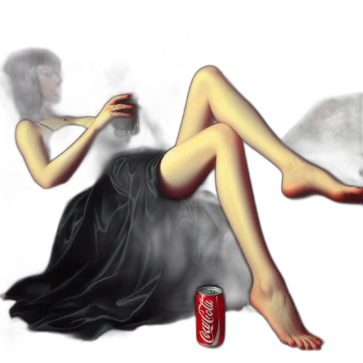 dress, bottle, photorealistic, concept art transparent PNG cut-out