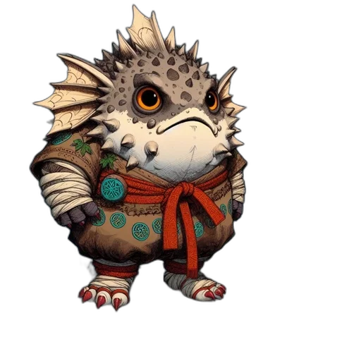 staff, creature, dragon, animal transparent PNG cut-out