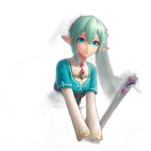 staff, sword, weapon, flower transparent PNG cut-out