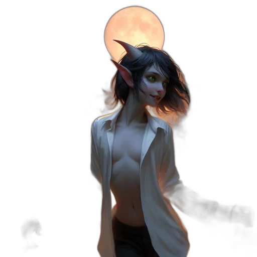 mask, staff, creature, face transparent PNG cut-out