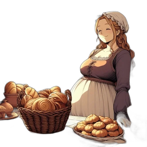 food, dress, concept art, pixel art transparent PNG cut-out