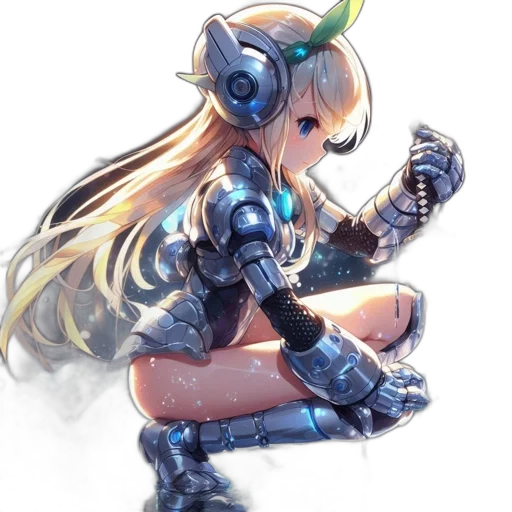 robot, weapon, staff, sword transparent PNG cut-out
