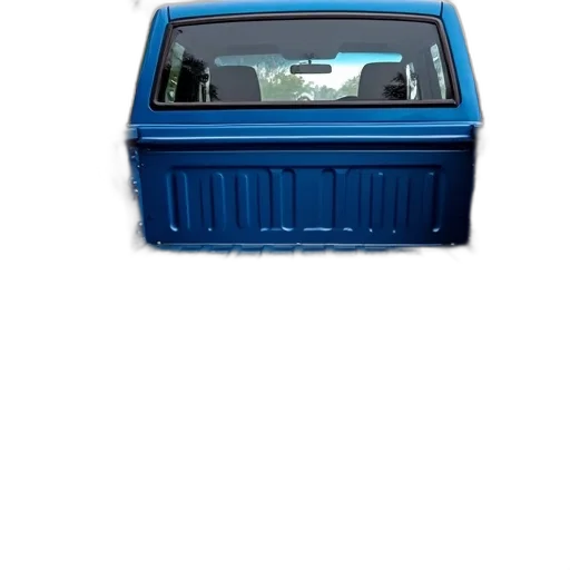 car, furniture, 3d render, blue transparent PNG cut-out