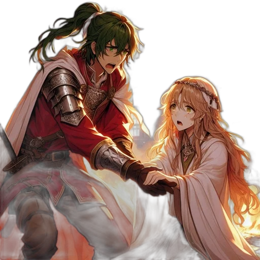 sword, weapon, dragon, fantasy art transparent PNG cut-out