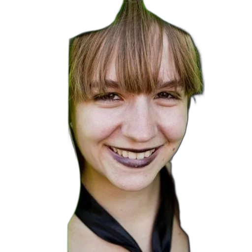 hair, staff, face, hat transparent PNG cut-out