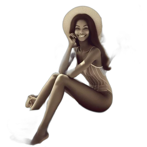 dress, hat, concept art, fantasy art transparent PNG cut-out