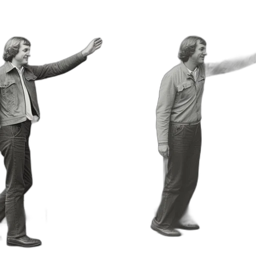 jacket, staff, 3d render, concept art transparent PNG cut-out
