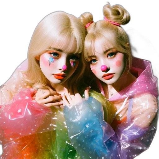 mask, face, photorealistic, oil painting transparent PNG cut-out