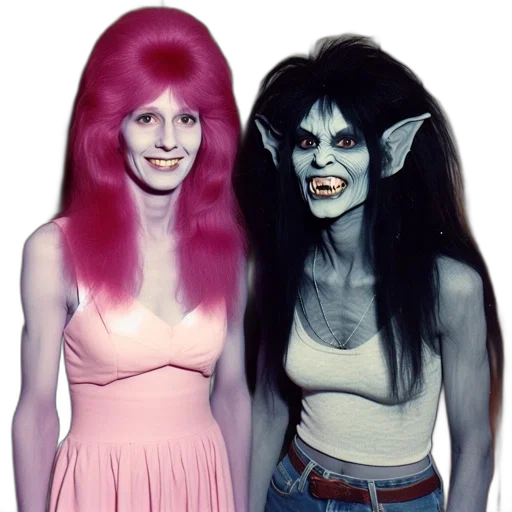 creature, mask, hair, concept art transparent PNG cut-out