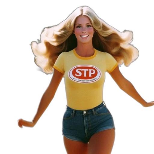 staff, woman, blonde, hair transparent PNG cut-out