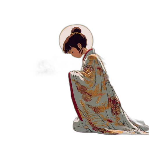 concept art, pixel art, watercolor, young transparent PNG cut-out