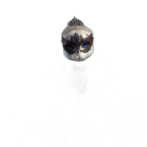 jewelry, crown, staff, 3d render transparent PNG cut-out