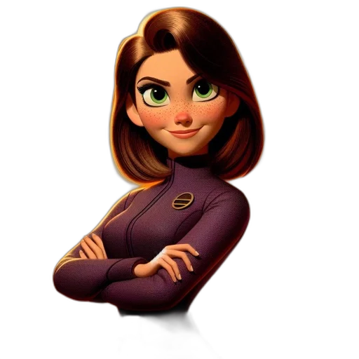 staff, jewelry, cartoon, 3d render transparent PNG cut-out