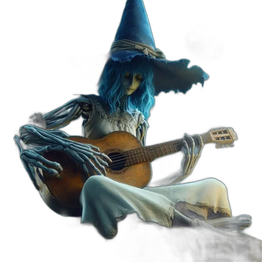 mask, hat, staff, dragon transparent PNG cut-out
