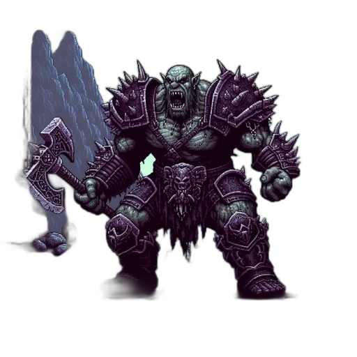 weapon, creature, staff, sword transparent PNG cut-out