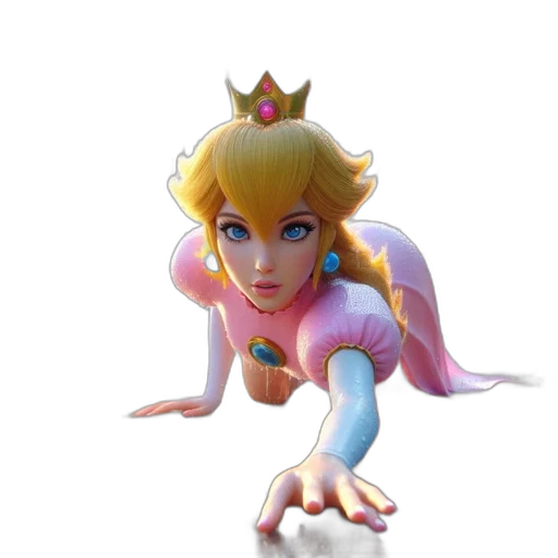 crown, dress, face, weapon transparent PNG cut-out