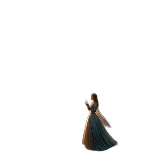 dress, crown, hair, jewelry transparent PNG cut-out
