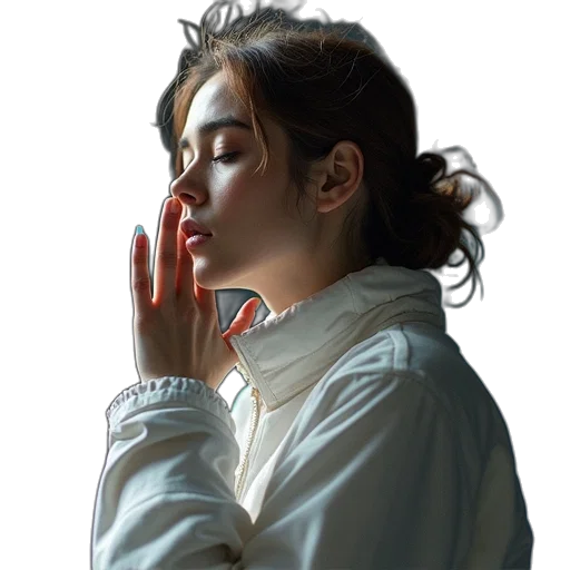 jacket, jewelry, face, dress transparent PNG cut-out