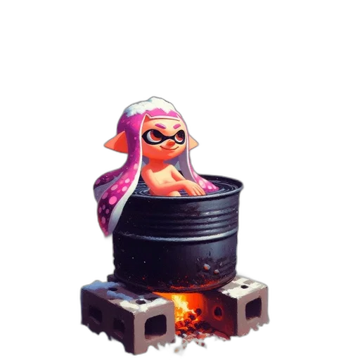weapon, animal, hair, dress transparent PNG cut-out