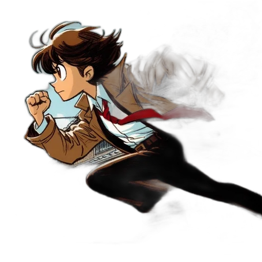 jacket, concept art, comic book art, cartoon transparent PNG cut-out