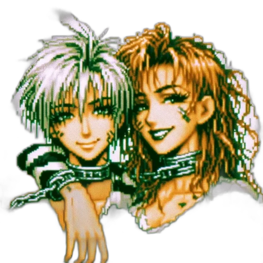 pixel art, vaporwave, anime, fantasy art transparent PNG cut-out