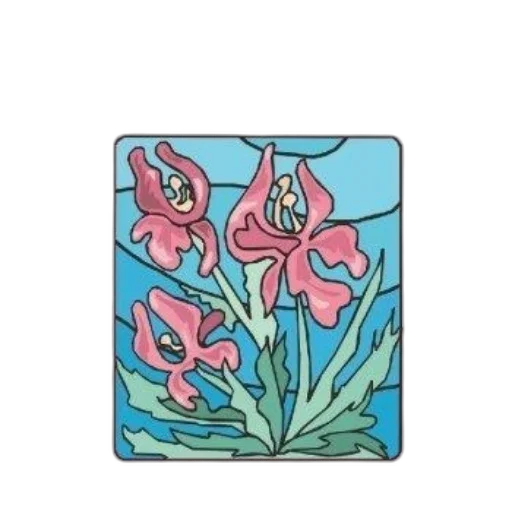 flower, jewelry, underwater, pastel transparent PNG cut-out
