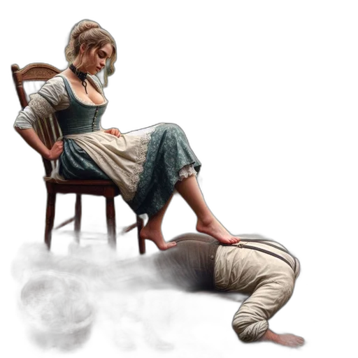 dress, mask, furniture, concept art transparent PNG cut-out