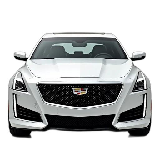 car, 3d render, front, view transparent PNG cut-out
