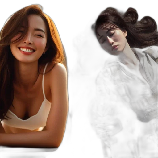 photorealistic, oil painting, concept art, fantasy art transparent PNG cut-out
