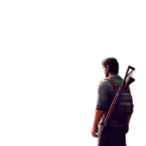 weapon, staff, sword, jacket transparent PNG cut-out